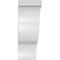 Ekena Millwork 5 1/2-in. W x 12-in. D x 16-in. H Funston Architectural Grade PVC Knee Brace BRCP055X12X16FST - alternate 2